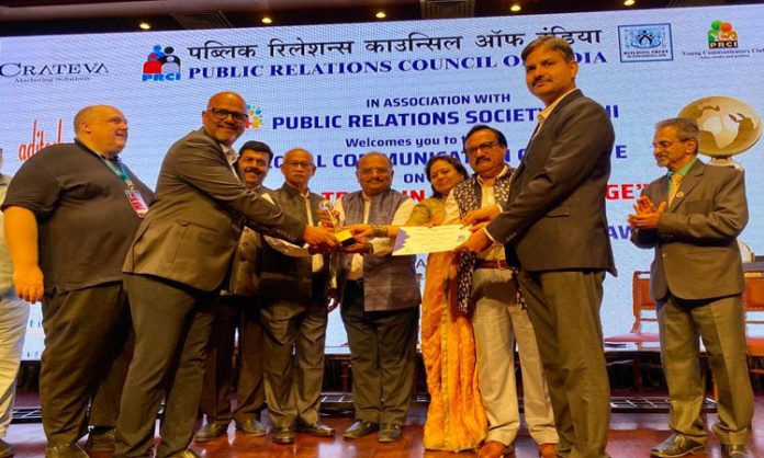 Five PRCI Excellence Awards for Telangana Digital Media