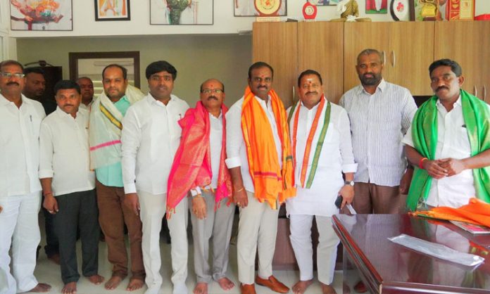 BRS leaders Joining the Congress Party