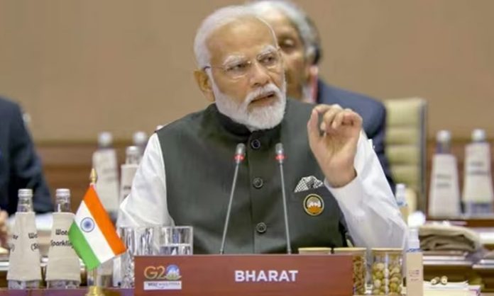 Bharat replaces India in nameplate as Modi addresses G20 Summit