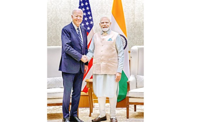 Modi meets Biden