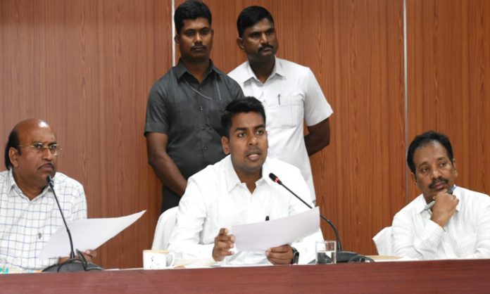 Collector Anudeep Review on gruha lakshmi scheme