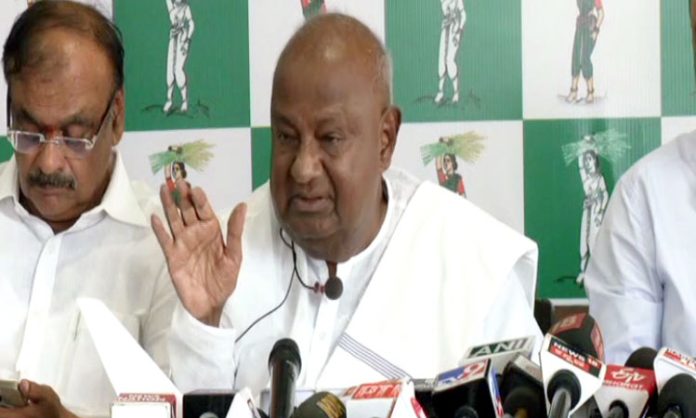 Deve Gowda writes PM Modi over Cauvery Water Dispute