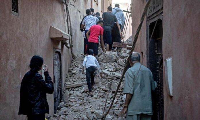 1037 Killed after Earthquake in Morocco