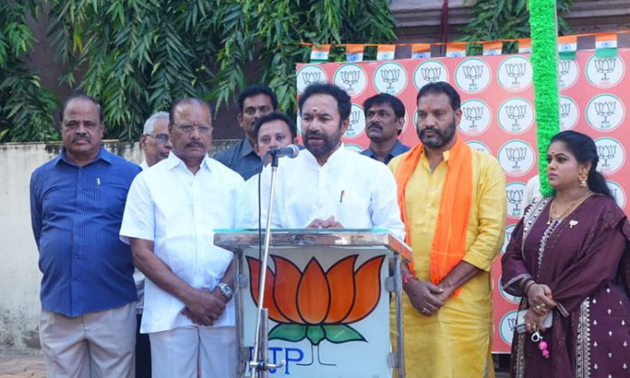 An attempt to bury history: Kishan Reddy