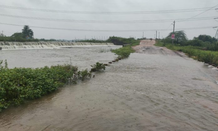 Heavy rains in Shahabad