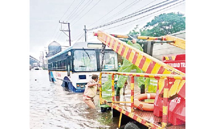 Devastation of Rain