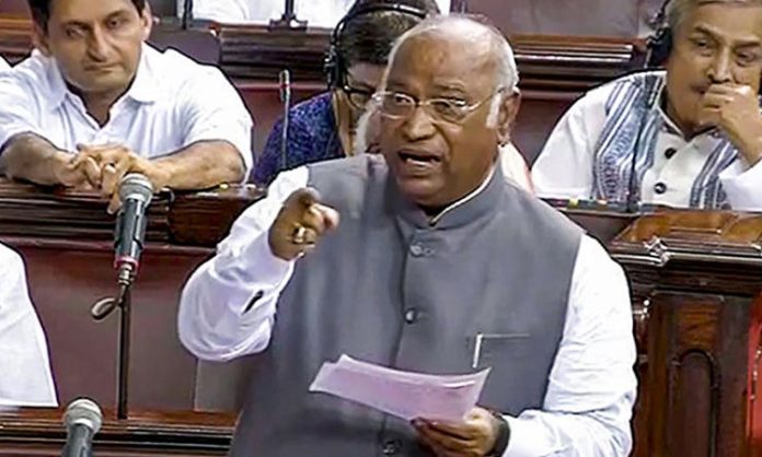 Mallikarjun Kharge Speech at Lok Sabha