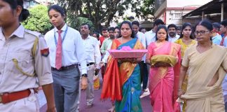 A poem by BRS MLC visiting Goddess Kamakhya in Assam