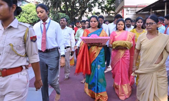 A poem by BRS MLC visiting Goddess Kamakhya in Assam