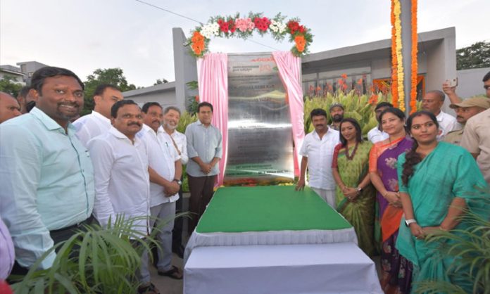 Minister KTR inaugurates Panjagutta Vaikuntha Dham