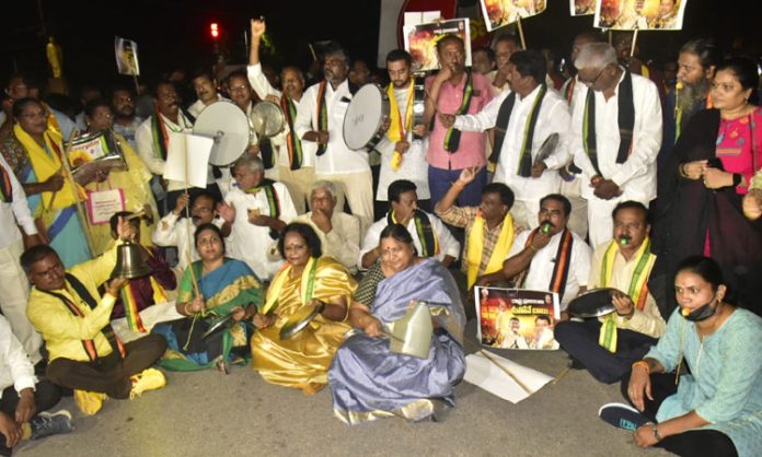 TDP leaders who 'raised their voices' in support of Chandrababu
