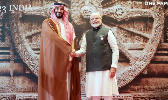 PM Modi meets Saudi prince
