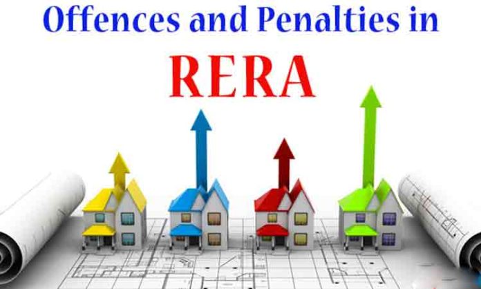 Penalty imposed on several real estates: Rera
