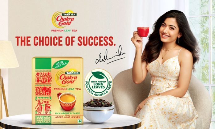 Rashmika Mandanna Appointed as Brand Ambassador of Tata Chakra Gold