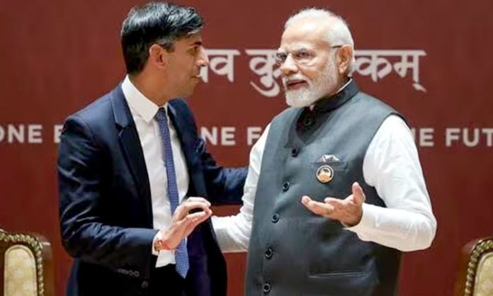 Discussion between PM Modi and Rishi Sunak on FTA