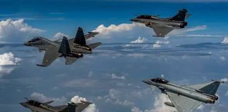 IAF Conducts Air exercise Trishul during G20 Summit