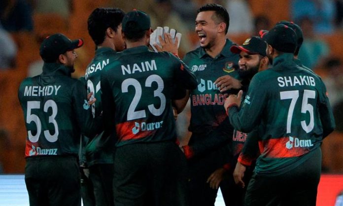 Bangladesh fight with Sri lanka
