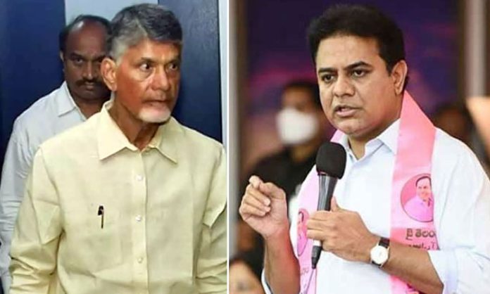 KTR Comments on Chandrababu Arrest