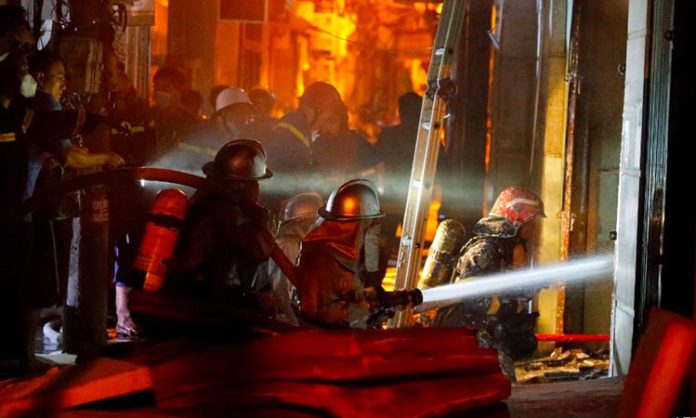56 Killed in Fire Accident in Vietnam