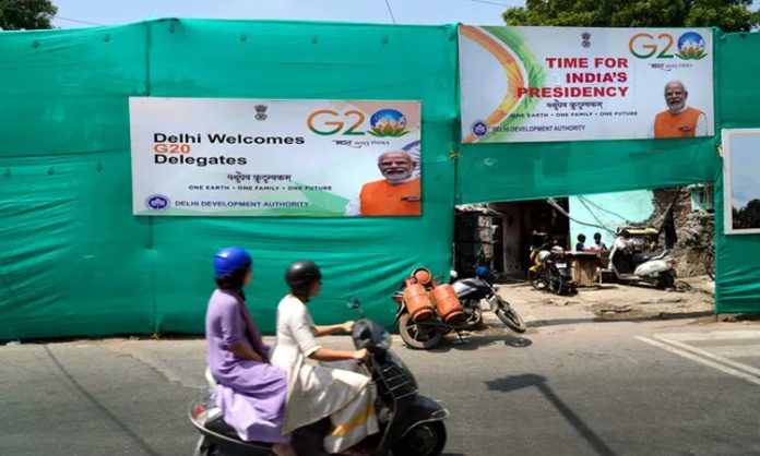 Curtains in Delhi during G20 Summit 2023