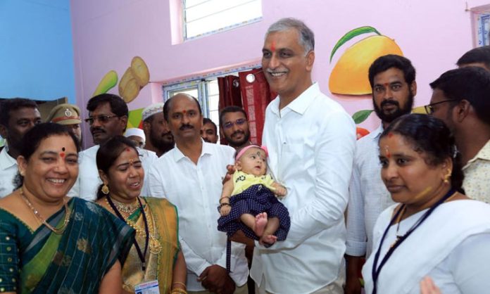 Harish Rao inaugurated orphanage in Siddipet