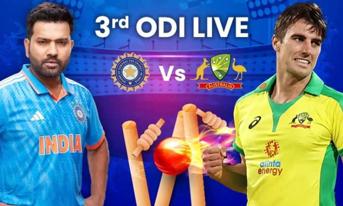 IND vs AUS 3rd ODI: Australia won toss and opt bat