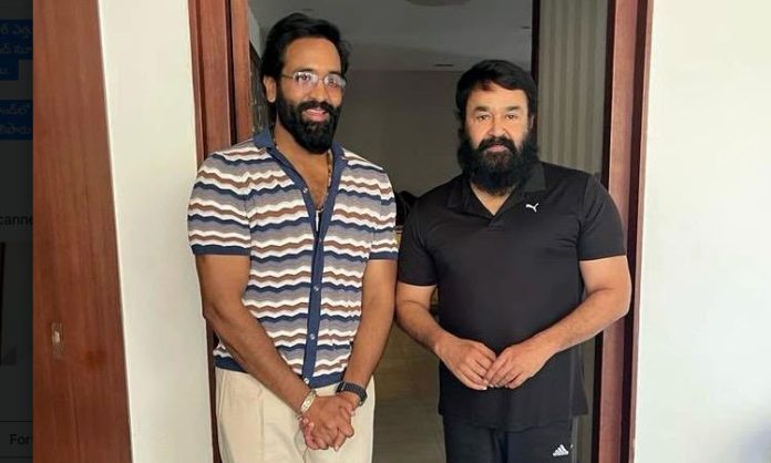 Mohan Lal joins with Kannappa Team