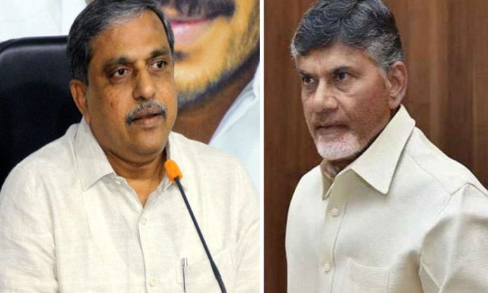 Sajjala Ramakrishna Reddy slams Chandrababu