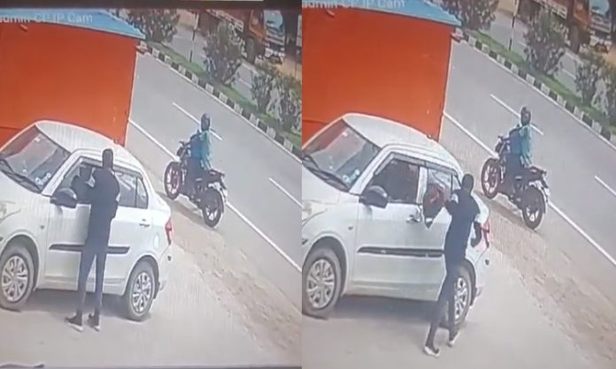 Thieves stole Rs 5 lakhs