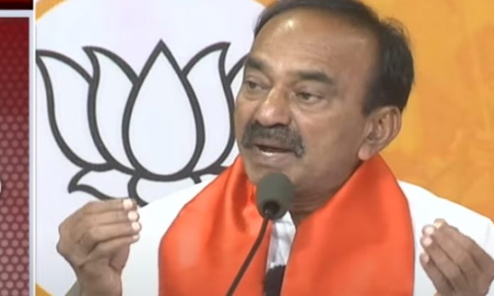 BJP Etela Rajender Comments Phone Tapping