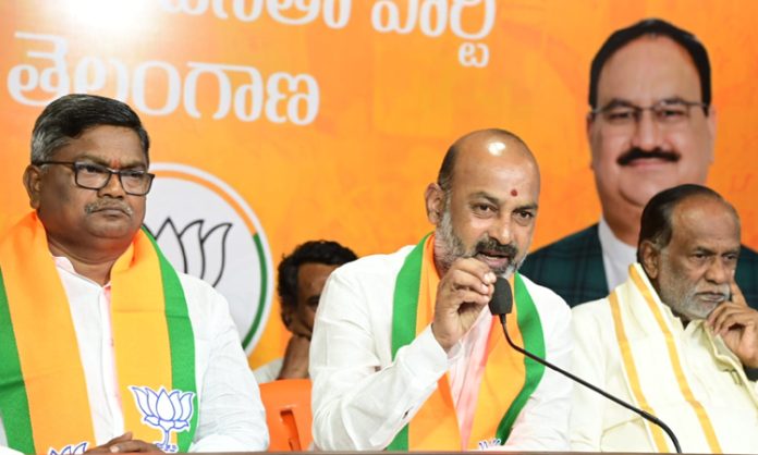 Did not work with BRS: BJP