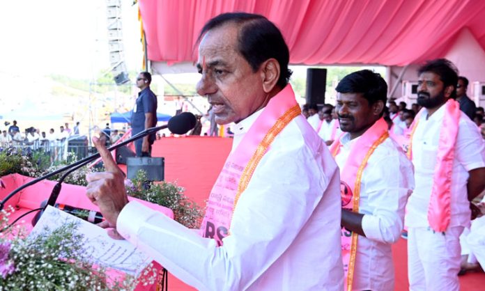 CM KCR Public Meeting at Wanaparthy