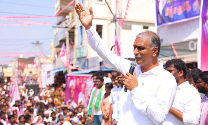 CM KCR poised for hat-trick Says Harish Rao