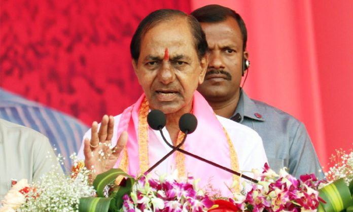 CM KCR Praja Ashirvada Sabha