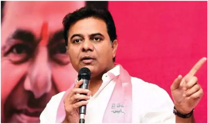 Congress gave Telangana only for selfishness says Minister KTR
