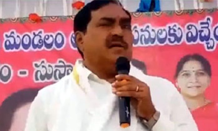 Minister Errabelli condemned Chandrababu's arrest