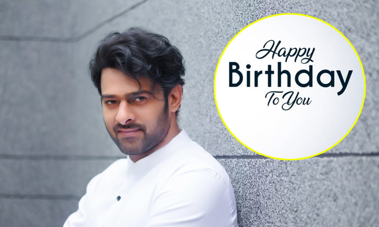 Happy Birthday to Pan India Star Prabhas