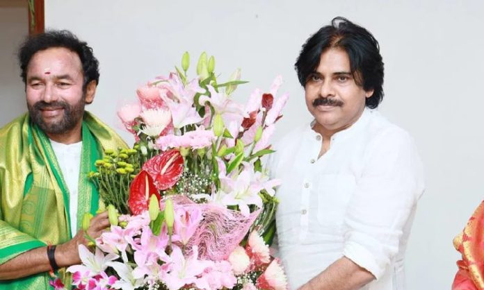 Kishan Reddy meets Pawan Kalyan