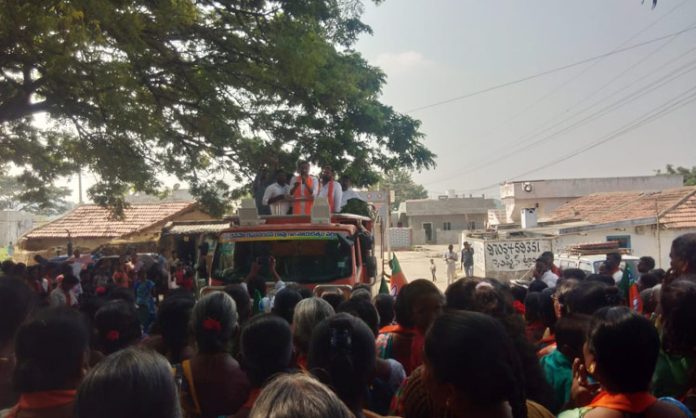 MLA Raghunandan Rao election campaign in dubbaka