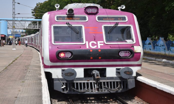 New MMTS train services between Medchal - Lingampally - Medchal stations