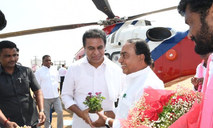 KTR Nirmal tour