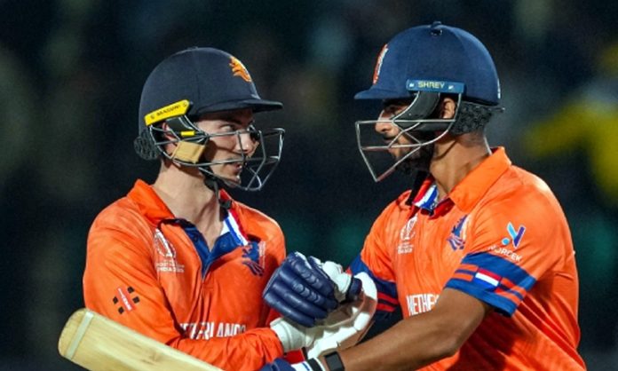 World Cup 2023: NED Lost 5th wicket at 71 runs against SL