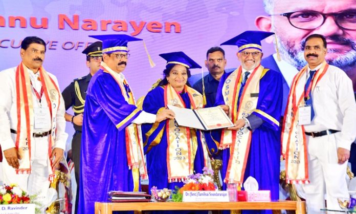 Teachers as compass for students' lives: Governor Tamilsai