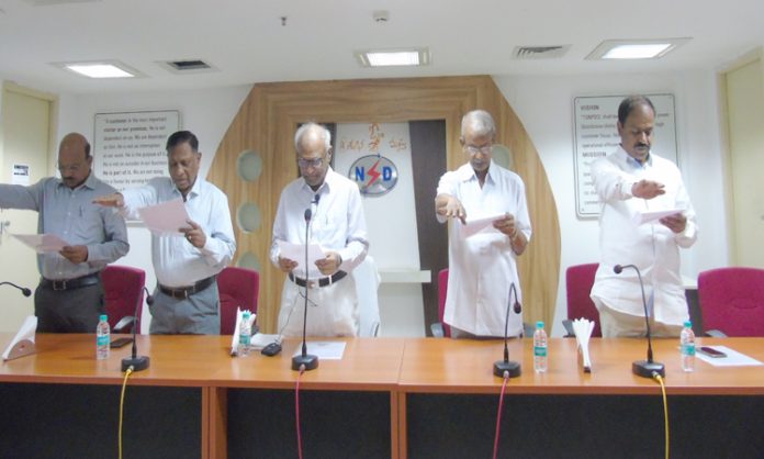 Sardar Vallabhbhai Patel Jayanti is celebrated in TSNPDCL