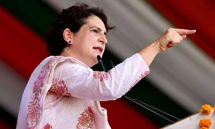 Priyanka gandhi to address election rally in Telangana on Oct 31