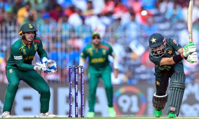 World Cup 2023: Babar Azam dismissed for 50 against SA