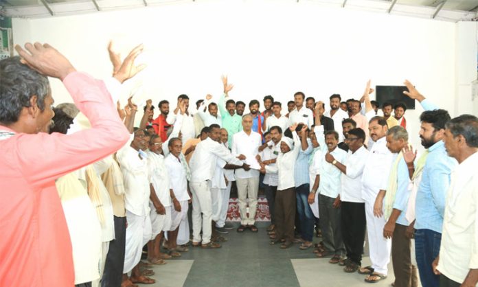 Working hard for people of Siddipet every minute Says harish rao