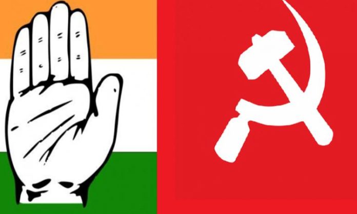 Left Parties alliance with Congress in Telangana