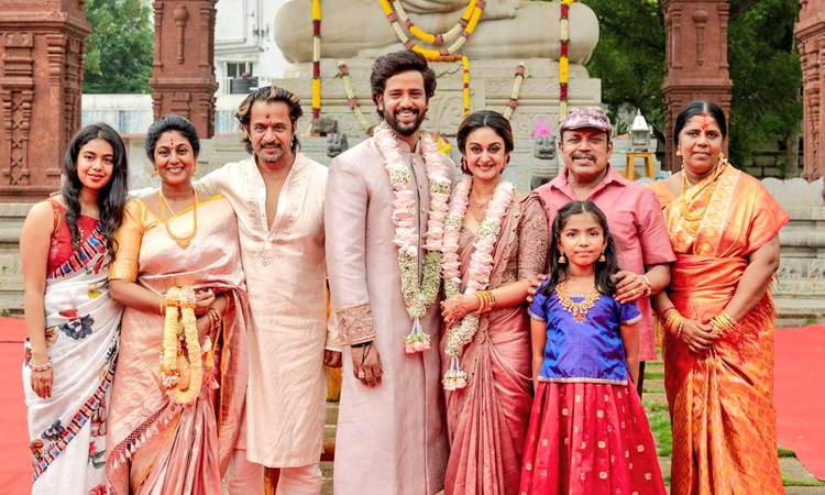 Arjun's Daughter Engagement with Actor Umapathy Ramaiah