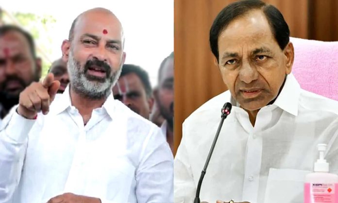 Bandi Sanjay sensational comments on KCR